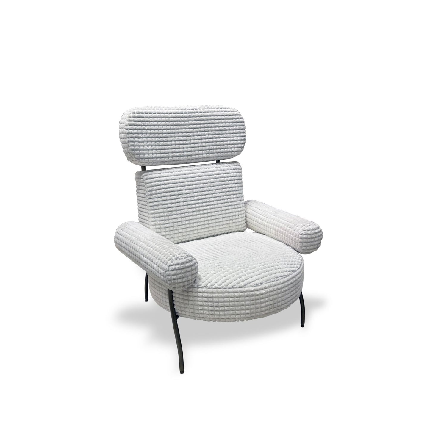 Zenith White Lounge Chair