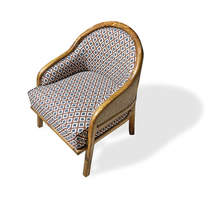 Printed Heritage Lounge Chair